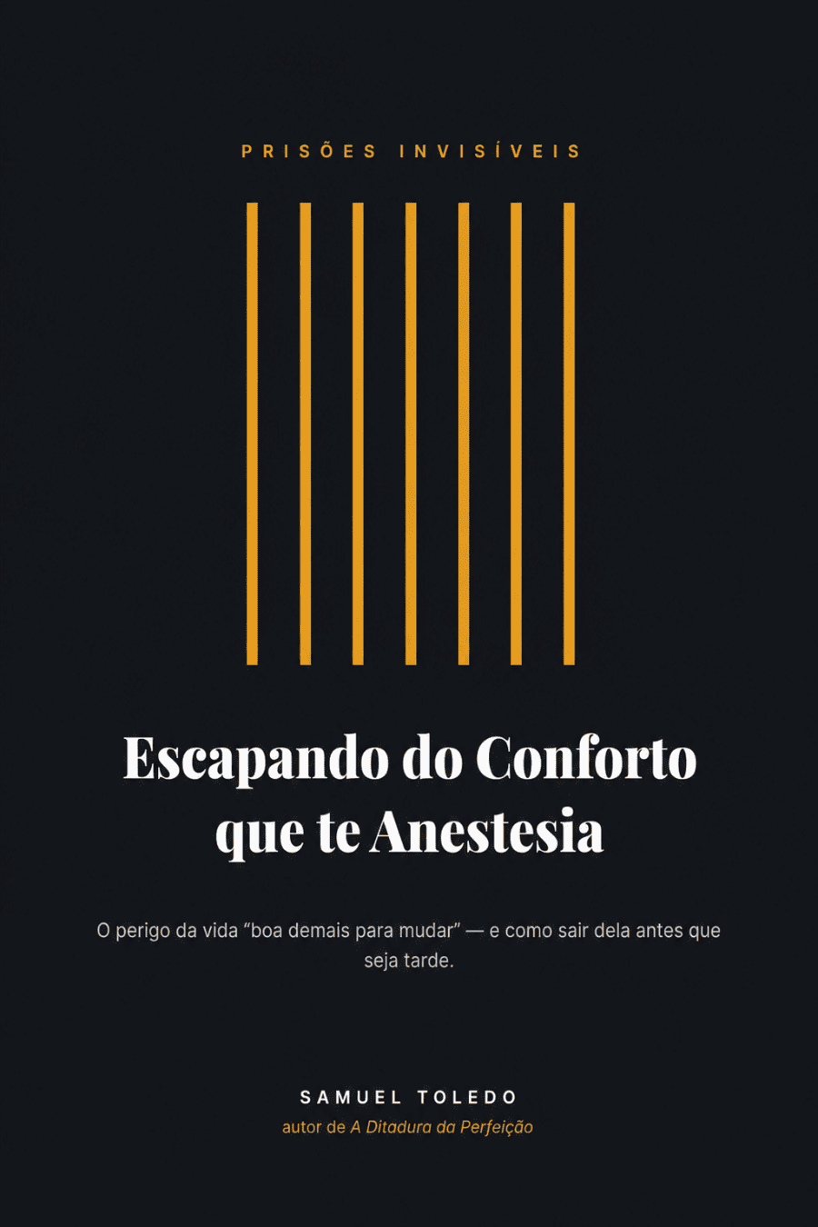 Capa do e-book Escapando do Conforto que te Anestesia