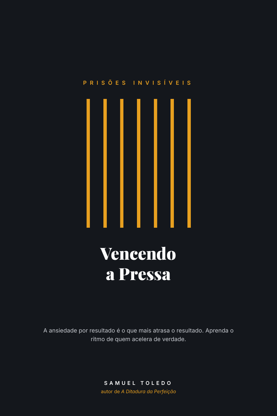 Capa do e-book Vencendo a Pressa